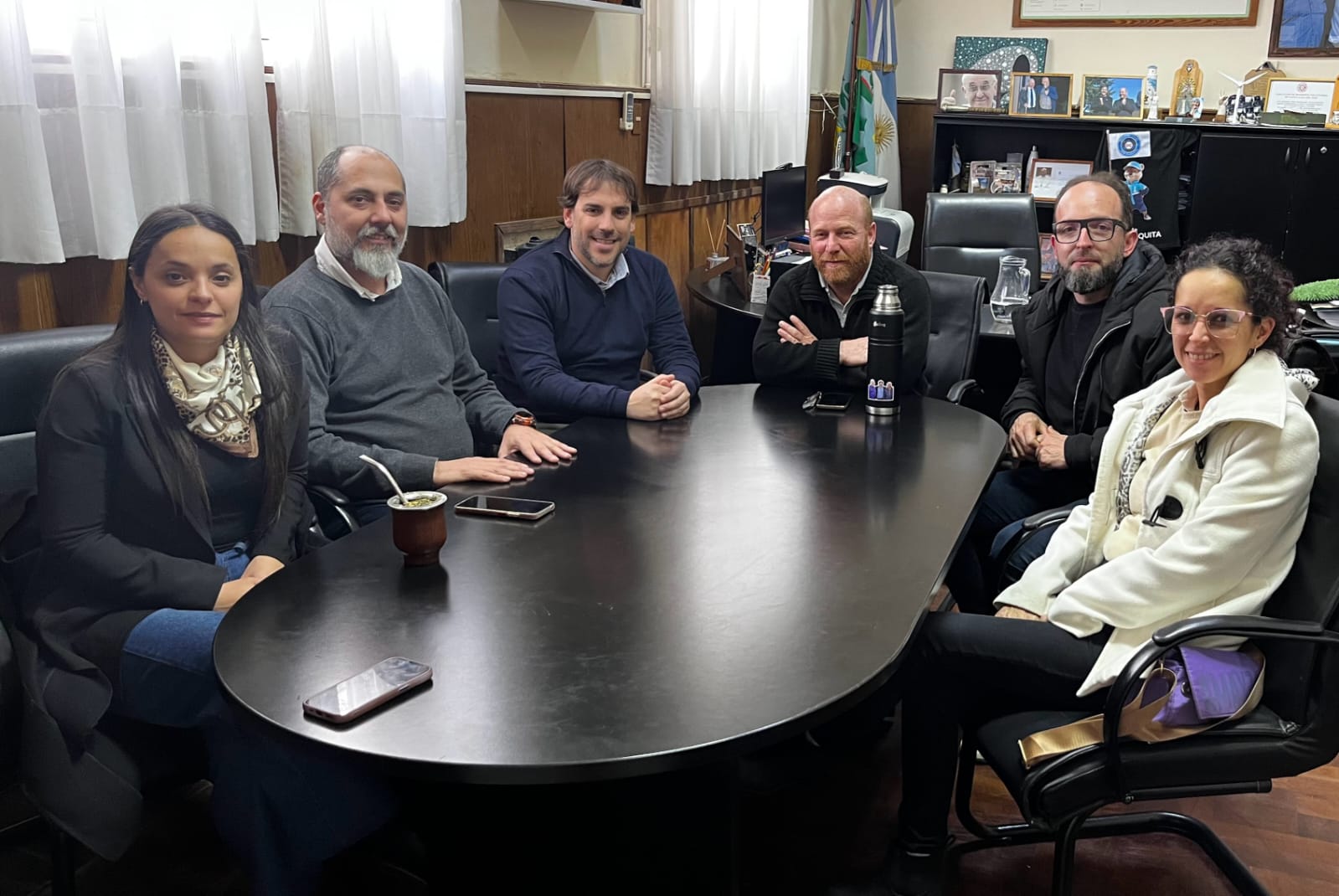 Referentes del Movimiento Evita se reunieron con intendentes de la Quinta Sección
